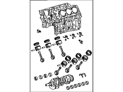 Lexus 11400-31171 Block Assy, Short