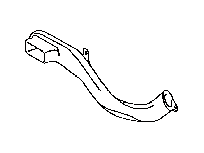 Lexus G92F3-30030 Duct, Hybrid Battery Exhaust, No.3