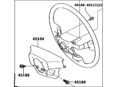 2006 Lexus GS300 Steering Wheel - 45100-30A21-E0