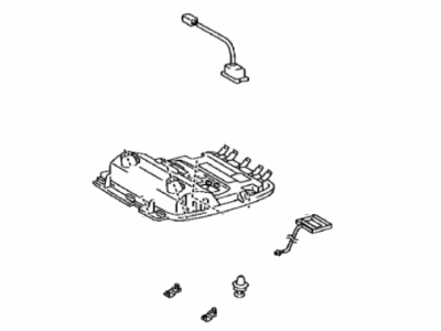 Lexus 81260-30A40-A0 Lamp Assy, Map