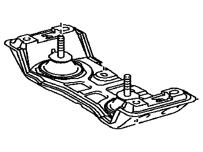 Lexus 12380-31041 Insulator Assy, Engine Mounting, Rear