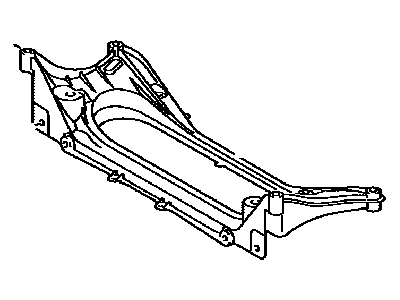 Lexus 51201-30140 CROSSMEMBER Sub-Assembly