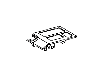 Lexus G92H9-30020 Panel, Battery Carrier, NO.6