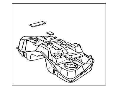 Lexus 77001-30591 Fuel Tank Assembly