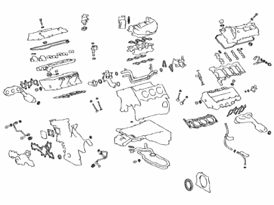 Lexus 04112-31391 Gasket Kit, Engine Valve Grind