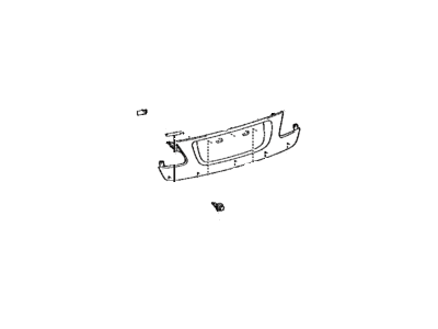 Lexus 76801-30151-A2 GARNISH Sub-Assembly, Luggage