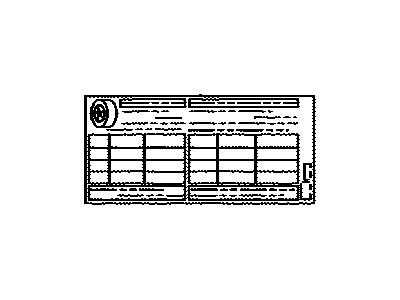 Lexus 42661-30890 Label, Tire Pressure Information