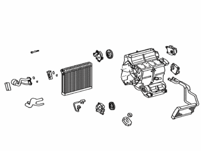 Lexus 87050-30241 Radiator Assembly, Air C