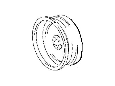 Lexus 13405-31100 FLYWHEEL Sub-Assembly