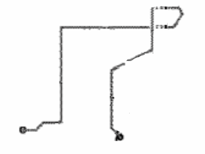 Lexus 47313-30561 Tube, Front Brake, NO.3