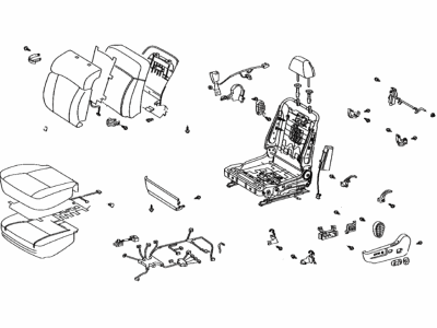 Lexus 71200-30K50-22 Seat Assy, Front LH