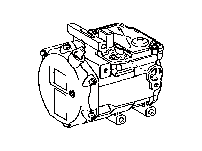 2009 Lexus GS450h A/C Compressor - 88370-30021