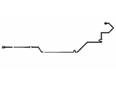 Lexus 47324-60421 Tube, Rear Brake, NO.4