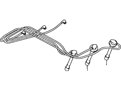 Lexus 90919-15174 Cord, Spark Plug Resistive, NO.3