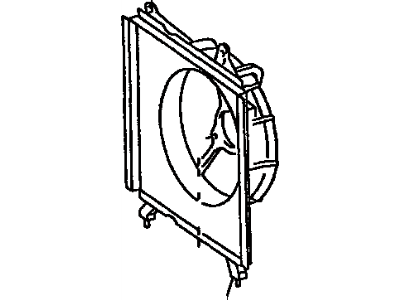 Lexus 16711-20050 Shroud, Fan