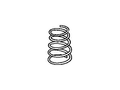 Lexus 48231-48220 Spring, Coil, Rear