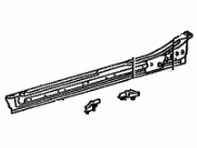 Lexus 57402-30020 Member Sub-Assy, Main Floor Side, LH