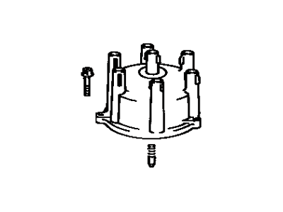 Lexus 19101-70020 Cap Sub-Assy, Distributor