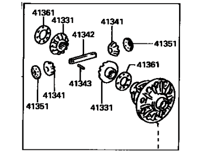 1997 Lexus SC300 Differential - 41301-24030