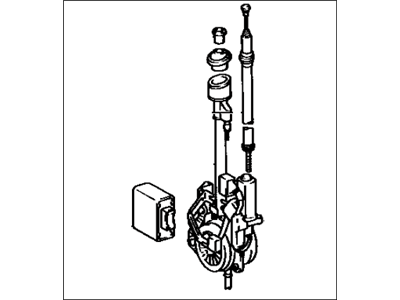 Lexus 86300-30851 Antenna Assy, W/Holder