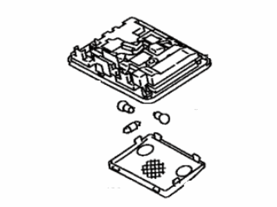 Lexus 81260-30180-A0 Lamp Assy, Map