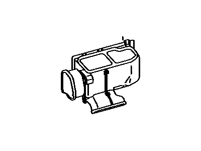 Lexus 87201-30590 Duct Sub-Assembly, Air