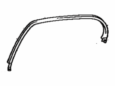 Lexus 67674-30010-B0 Garnish, Rear Door Frame, LH