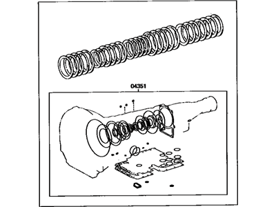 1996 Lexus GS300 Automatic Transmission Overhaul Kit - 04352-30030