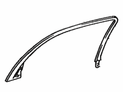 Lexus 67663-30010-B0 Garnish, Door Frame, Upper RH