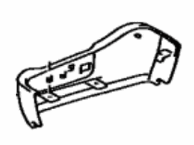 Lexus 71812-30220-B0 Cover, Reclining Adjuster, LH