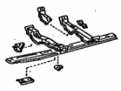 Lexus 57426-30905 Reinforcement, Front Floor, NO.2 LH