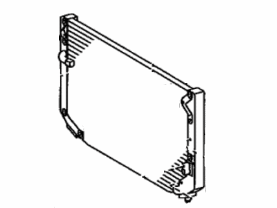 Lexus 88460-30770 CONDENSER, Assembly