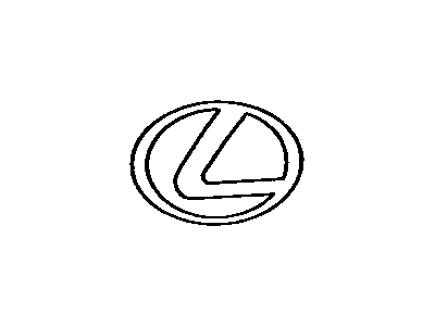 Lexus 75311-30270 Radiator Grille Emblem (Or Front Panel)