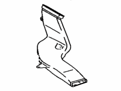 Lexus 87213-30270 Duct, Air, Rear LH