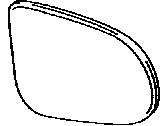 Lexus 87931-11020 MIRROR OUTER, RH
