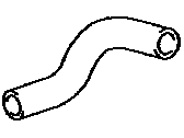 Lexus 16572-31410 HOSE, RADIATOR, NO.2