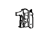 Lexus 53153-30160 GUIDE, RADIATOR GRILLE SIDE AIR, RH