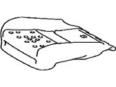 Lexus 71511-78070 PAD, FRONT SEAT CUSHION