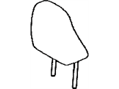 Lexus 71910-78251-D0 HEADREST ASSY, FR SE