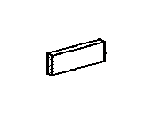 Lexus 61824-53010 PLATE, NOISE CONTROL