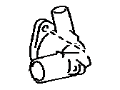 Lexus 16031-25010 INLET SUB-ASSY, WATER
