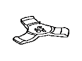 Lexus 64778-33070 PROTECTOR, SPARE WHEEL