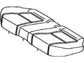 Lexus 71503-30080 PAD, REAR SEAT CUSHION