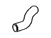 Lexus 16571-38110 HOSE, RADIATOR, NO.1
