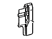Lexus 53153-24030 GUIDE, RADIATOR GRILLE