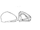 Lexus 8791A-11020-A0 COVER, OUTER MIRROR
