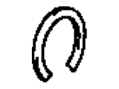 Lexus 96152-00500 RING, SNAP