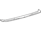 Lexus 76091-75020-D0 SPOILER SUB-ASSY, REAR UPPER