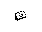 Lexus 89128-50010-E1 NUT, CONLIGHT SCANNER