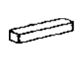 Lexus 61825-0E011 PAD, NOISE SHUTTER